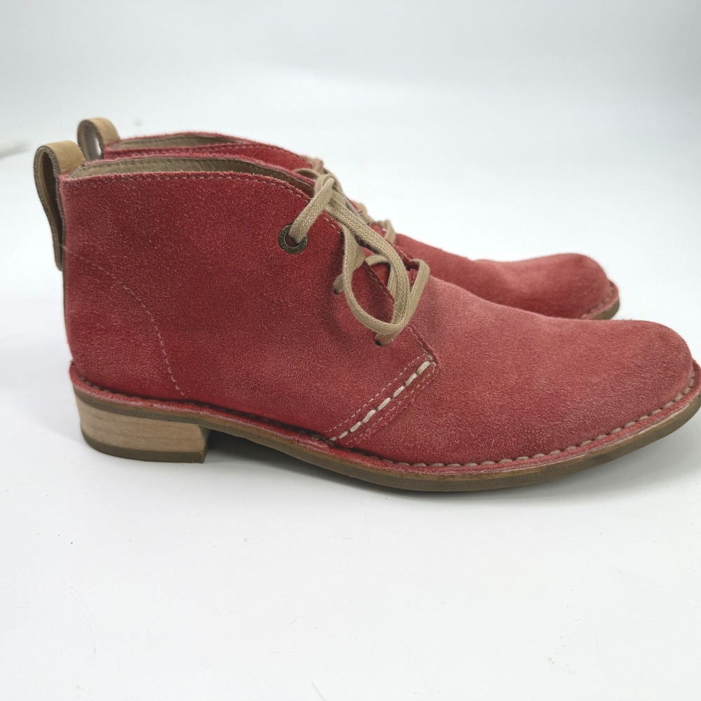 Bussola Sevilla Desert Boots Women 37 Suede Chukka Indie Earthy Boho Gorpcore